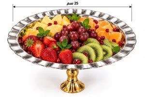 'طبق فاكهه